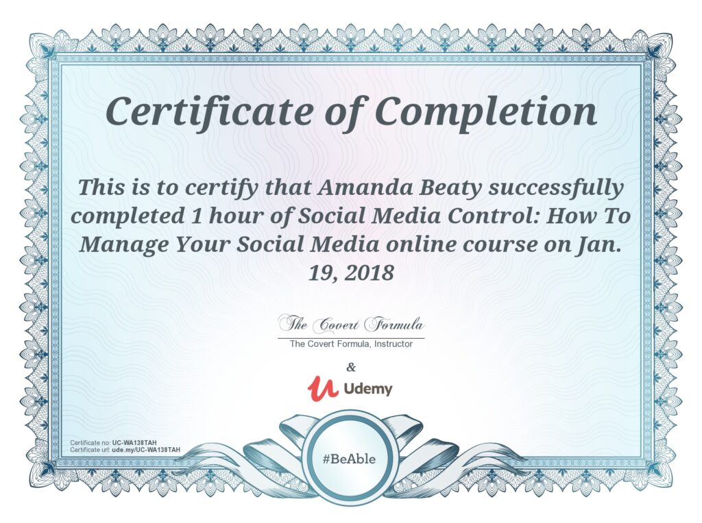 Social Media Control - How To Manage Your Social Media Certificate